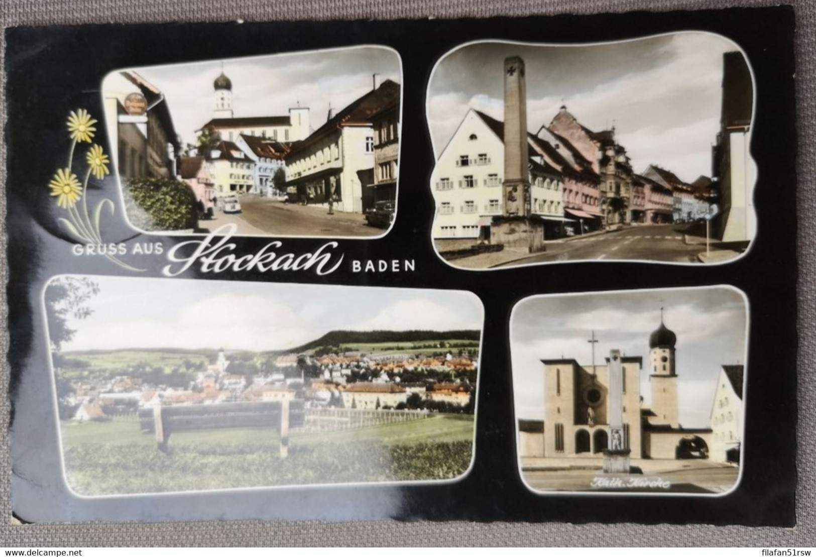 AK Foto Col., Gruss Aus Stockach, Baden, Gel. 9.3.61 Nach Horb, Frank. 10 Pf Heuss - Stockach