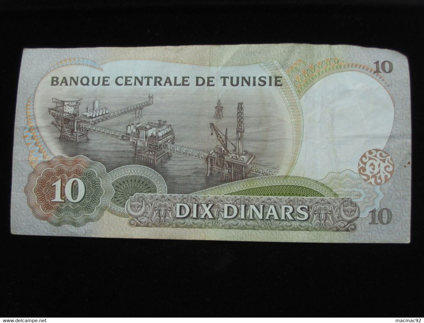 TUNISIE - 10 Dix Dinars 1986 - Banque Centrale De Tunisie  **** ACHAT IMMEDIAT **** - Tunisie