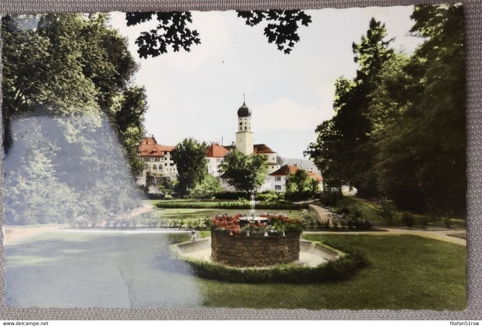 AK Foto Col., Stockach, Baden, Gel. Nach Horb, Frank. 10 Pf Europa Taube - Stockach