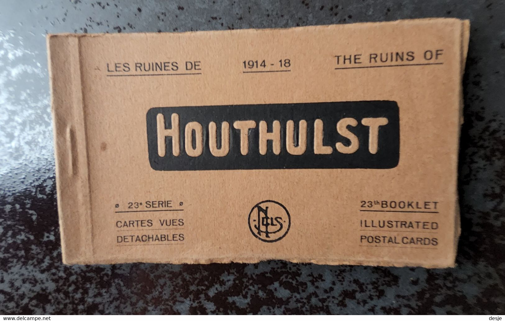 Les Ruines De 1914-18 Houthulst, 23ste Serie, 10 Postkaarten - Houthulst