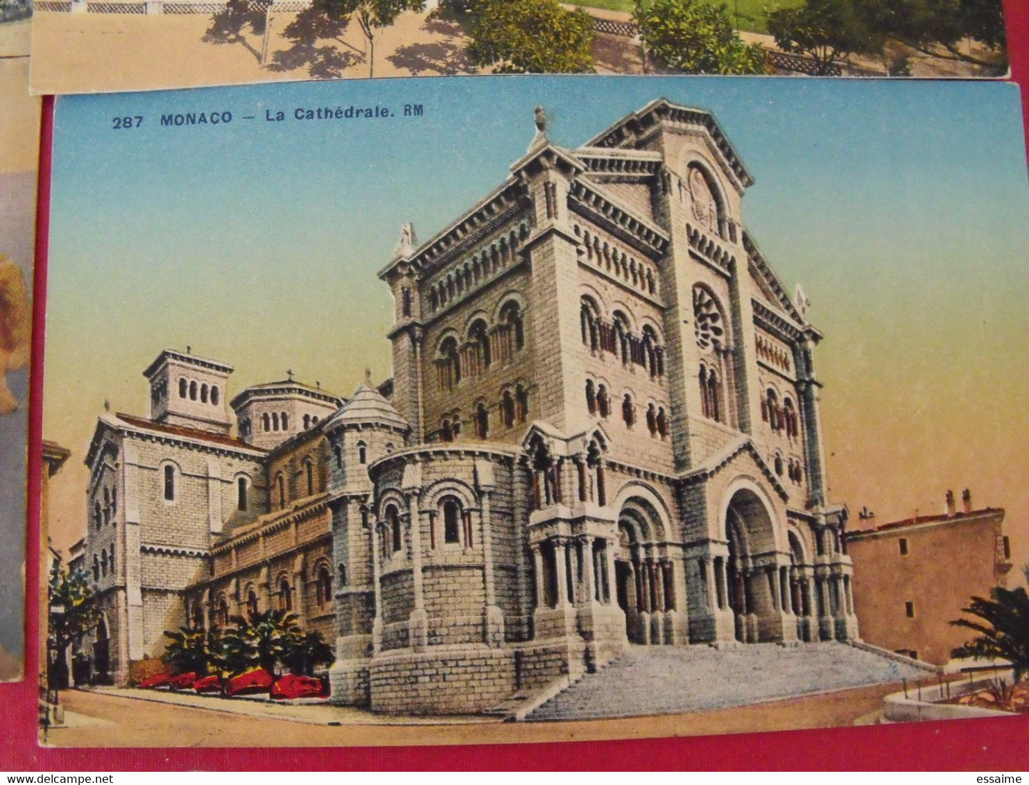 9 cartes postales Monaco Monte-Carlo. palais du prince théâtre cathédrale musée océanographique principauté