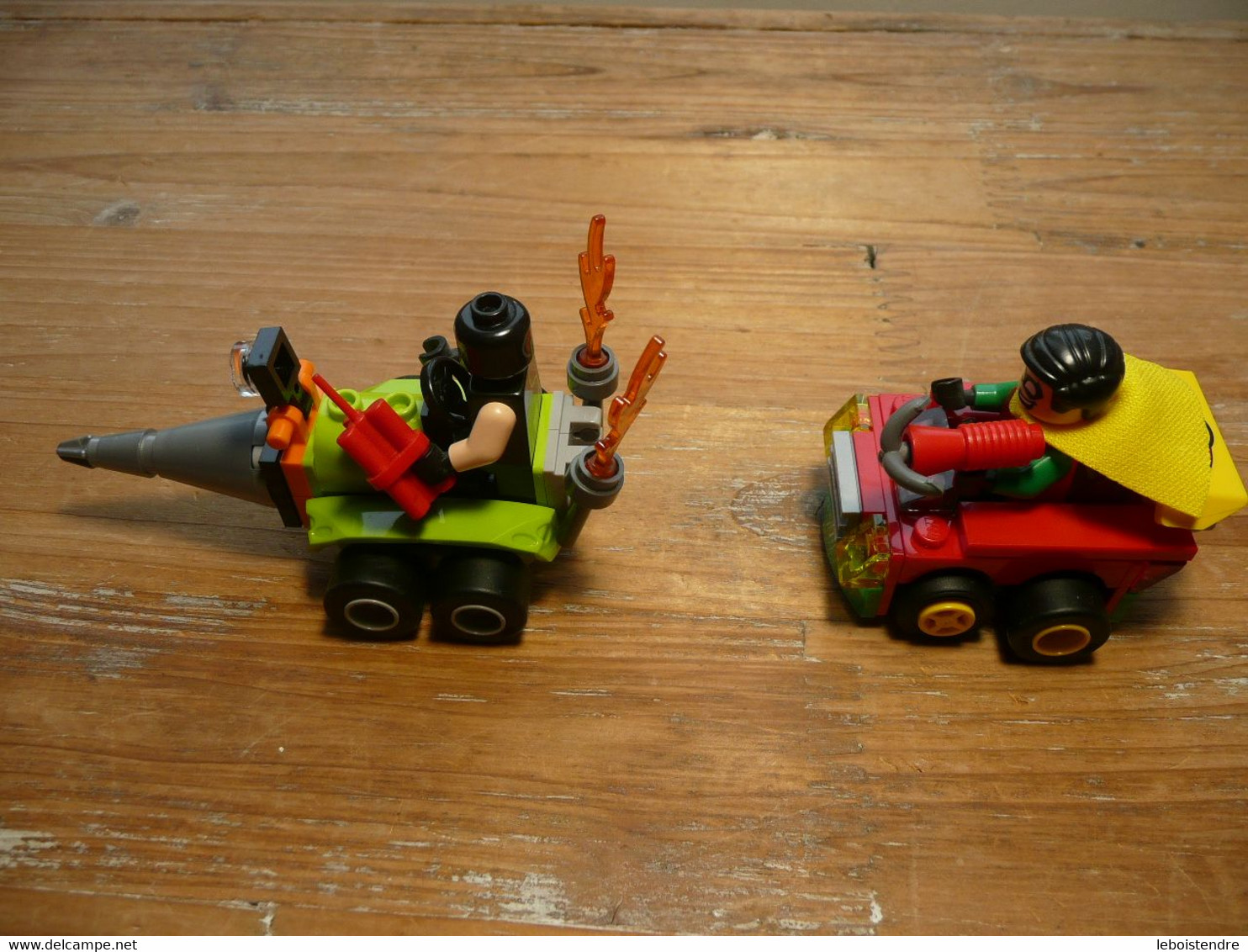 LEGO 76062 DC COMICS SUPER HEROES MIGHTY MICROS VILLAIN BANE VS ROBIN COMPLET DES PIECES SANS NOTICE SANS BOITE - Non Classificati