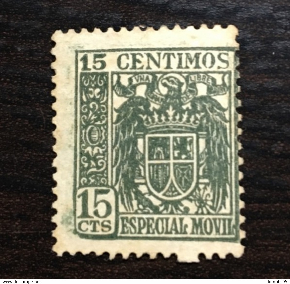 Espagne - 15 Centimes Especial Movil - Fiscaux-postaux