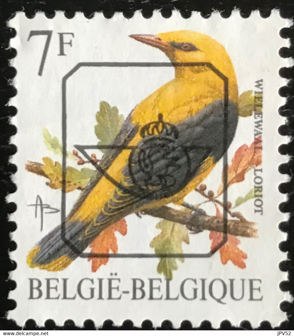 België - Belgique - C11/51 - (°)used - 1992 - Michel 2528V- Wielewaal - Typos 1986-96 (Vögel)