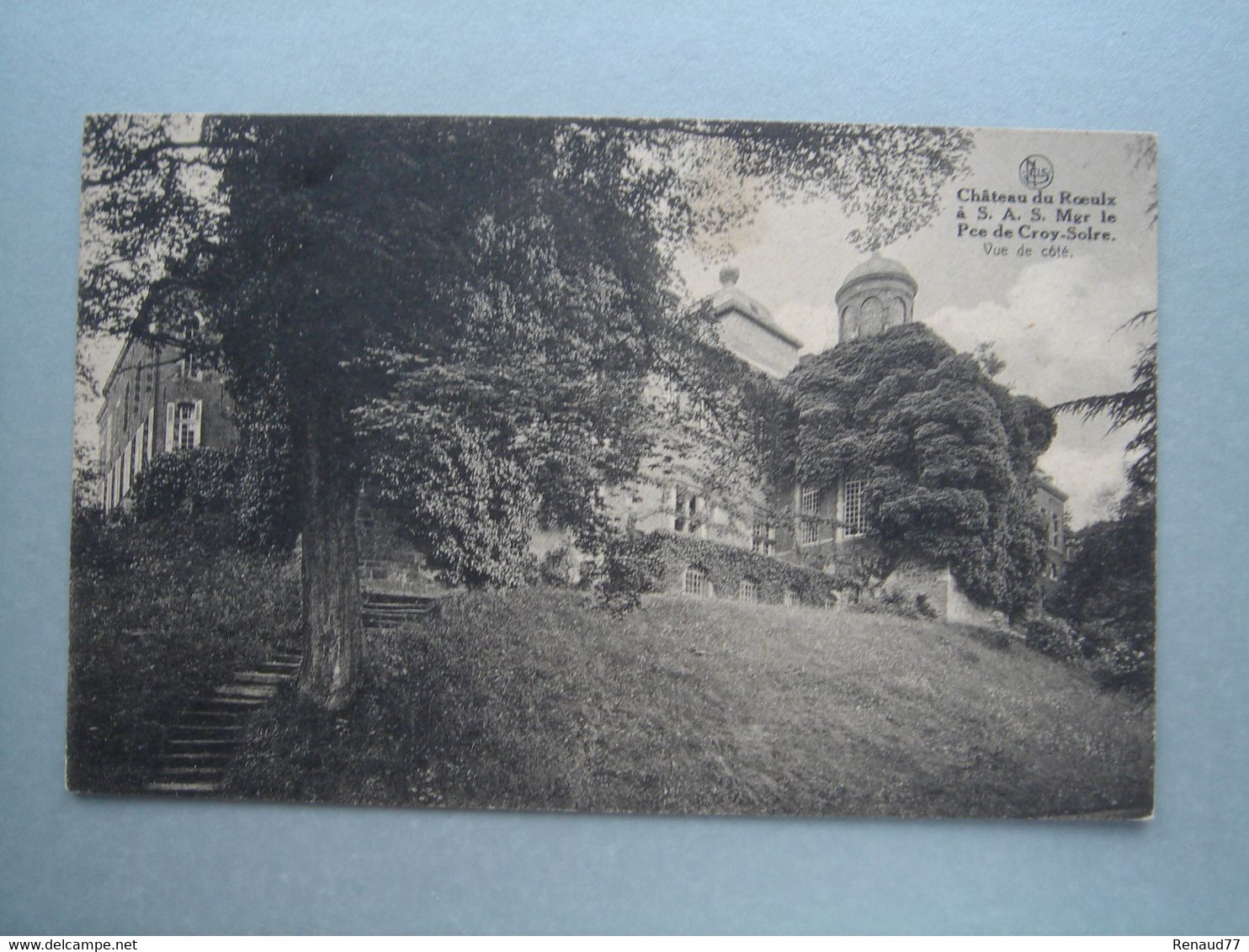 Château Du Roeulx à S. A. S. Mgr. Le Prince De Croy-Solre (Vue De Côté) - Le Roeulx