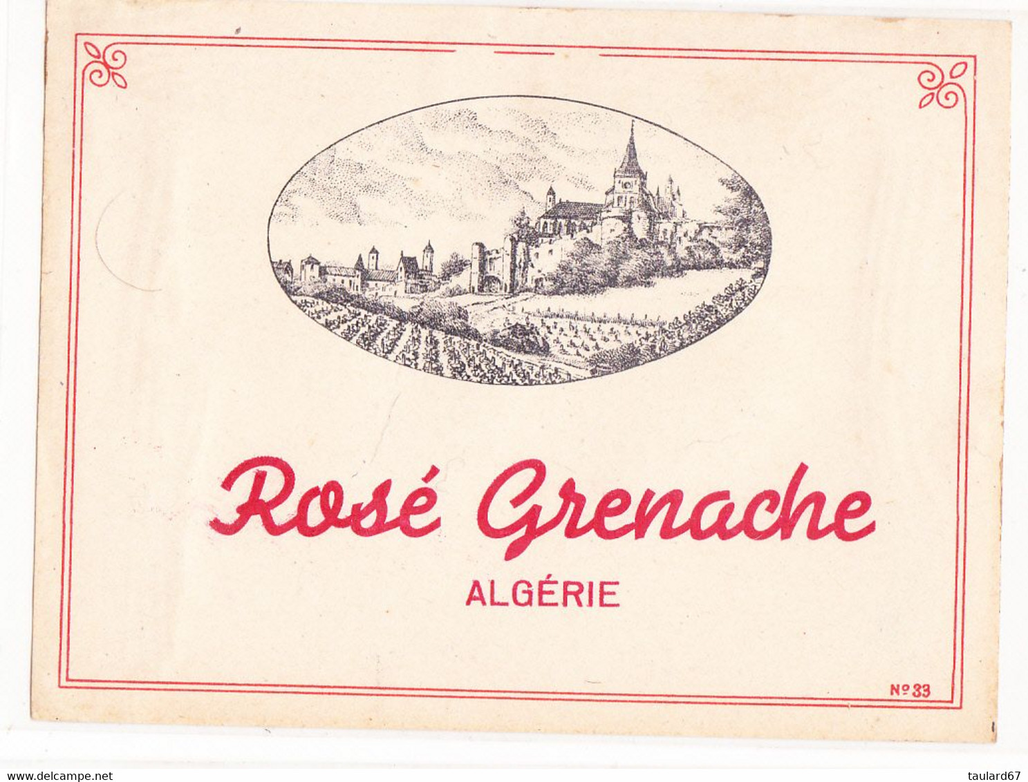 Rosé Grenache Algérie - Rosés
