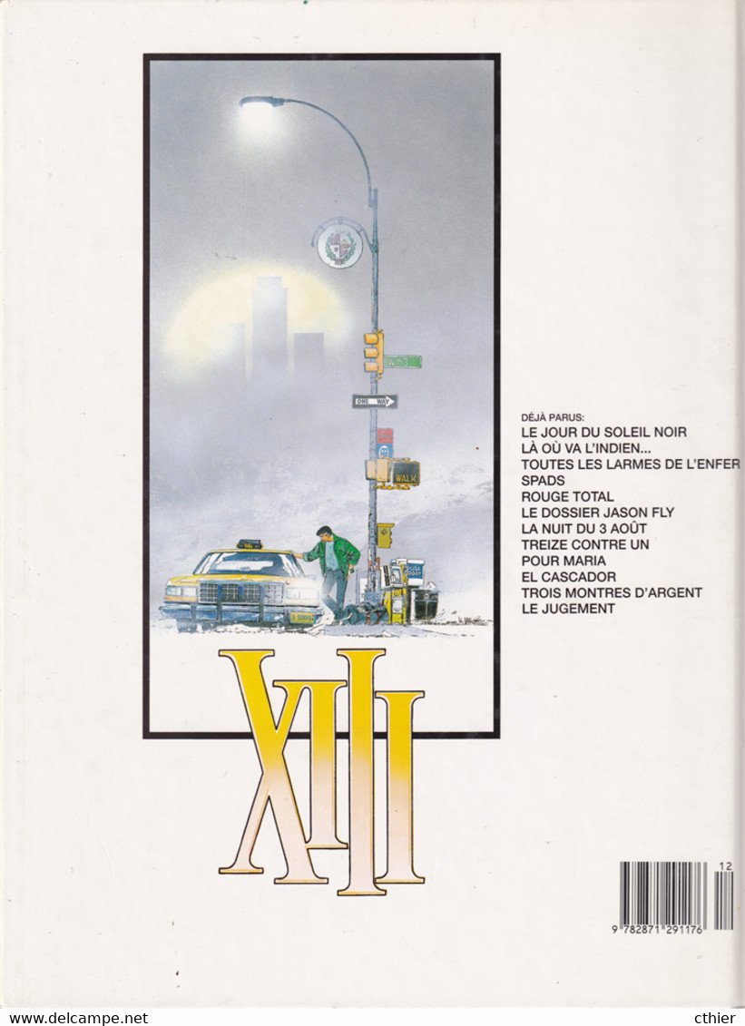 XIII - Le Jugement - Edition Originale1997 - XIII