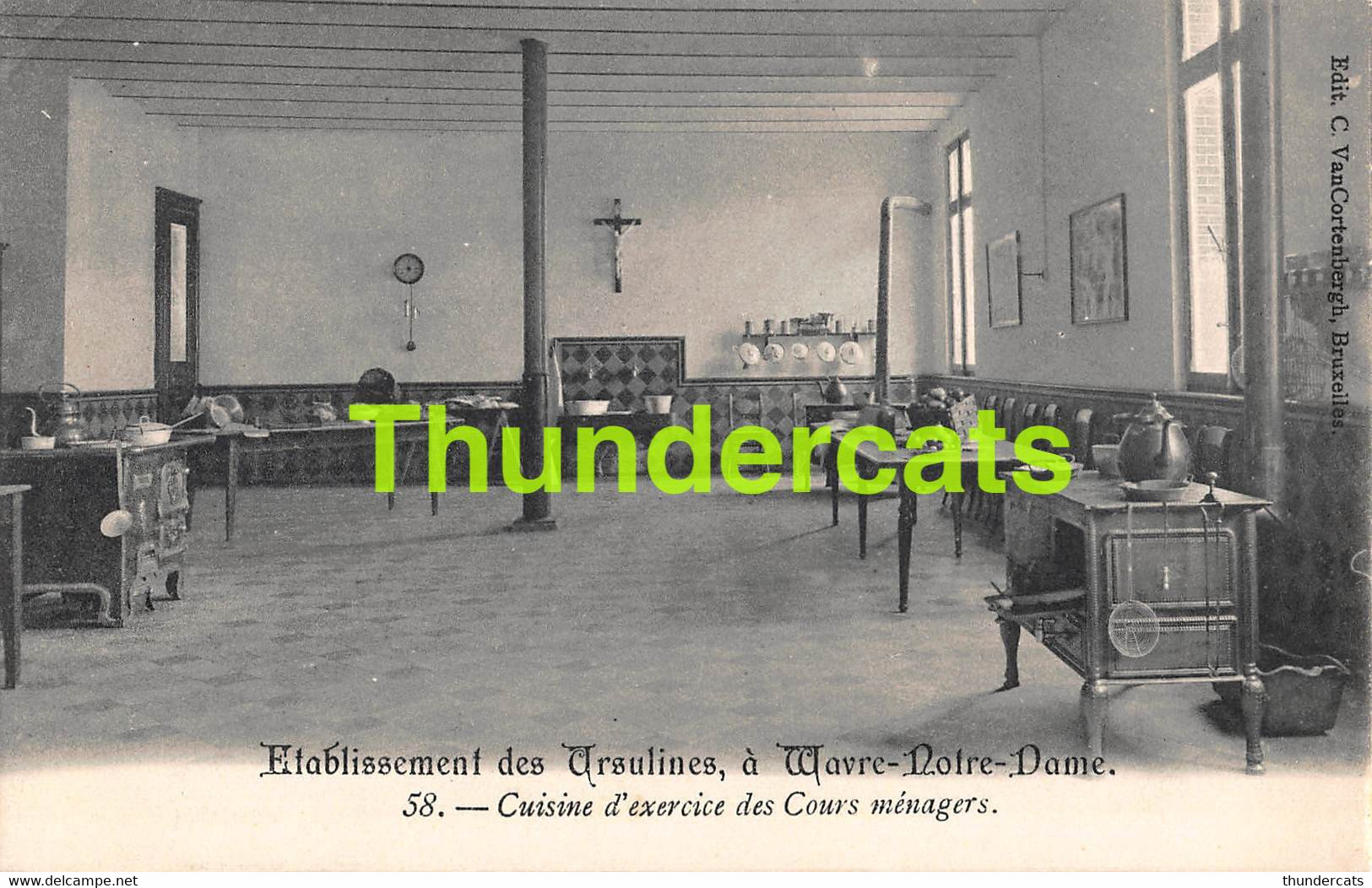 CPA ETABLISSEMENT DES URSULINES A WAVRE NOTRE DAME - Sint-Katelijne-Waver