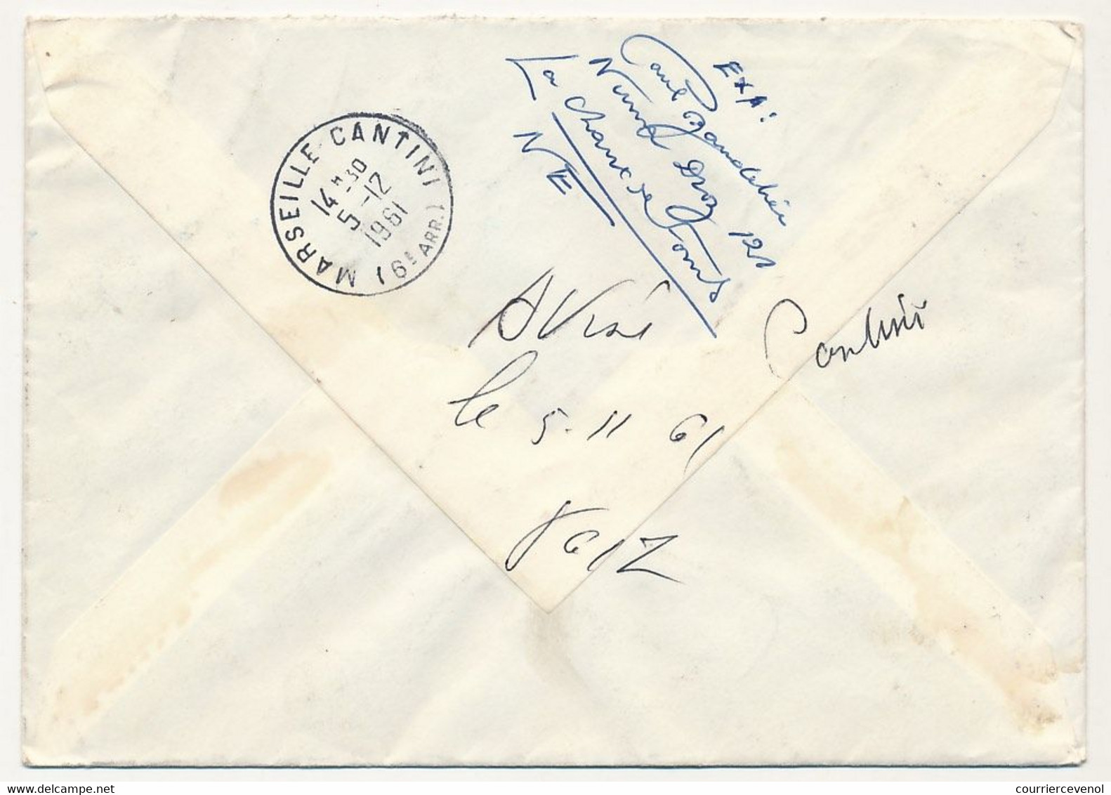 SUISSE - Enveloppe Recommandée Affr Série Pro Juventute 1961 - Obl La Chaux De Fonds - 4/12/1961 - Covers & Documents