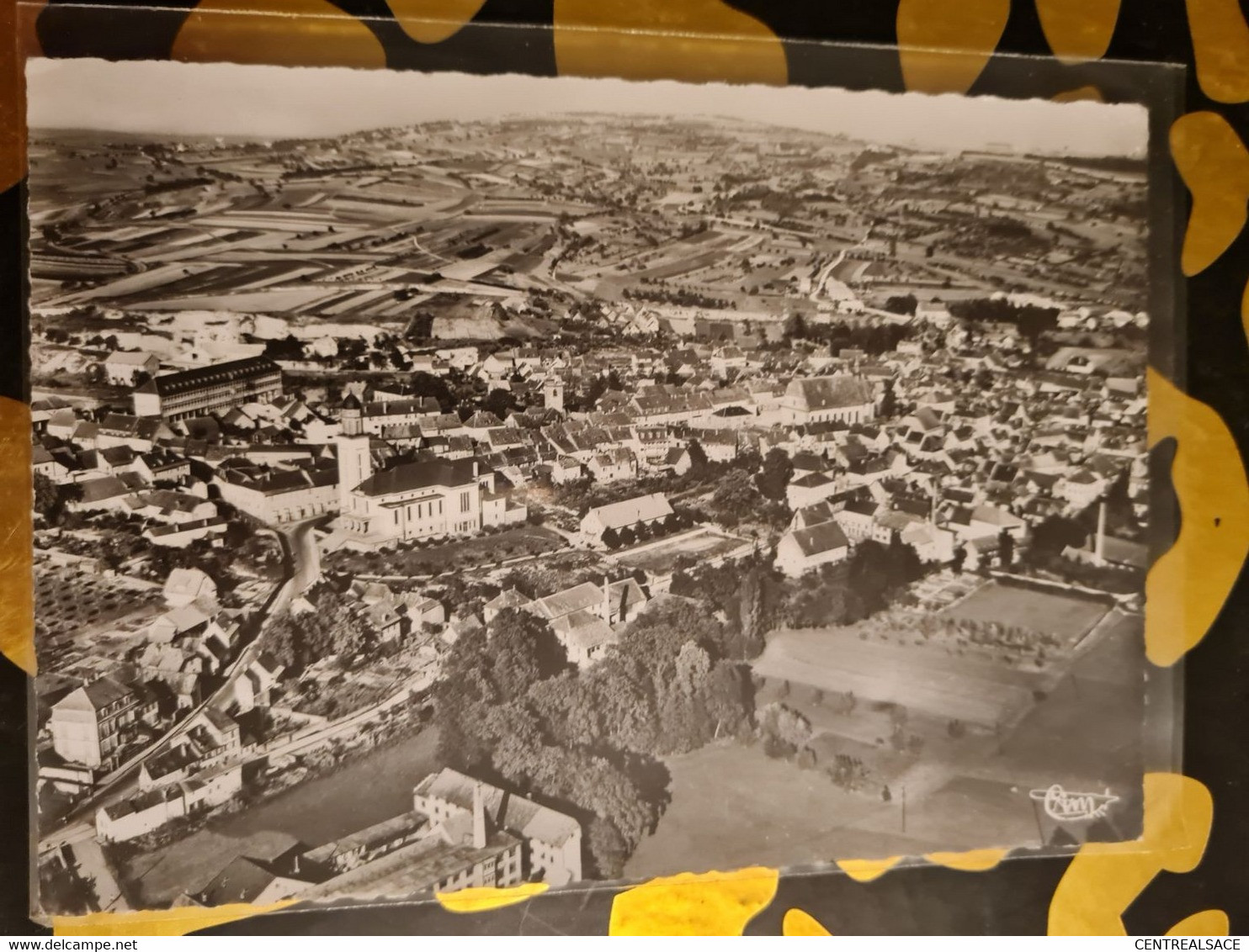 Carte WASSELONNE Vue Aerienne - Wasselonne