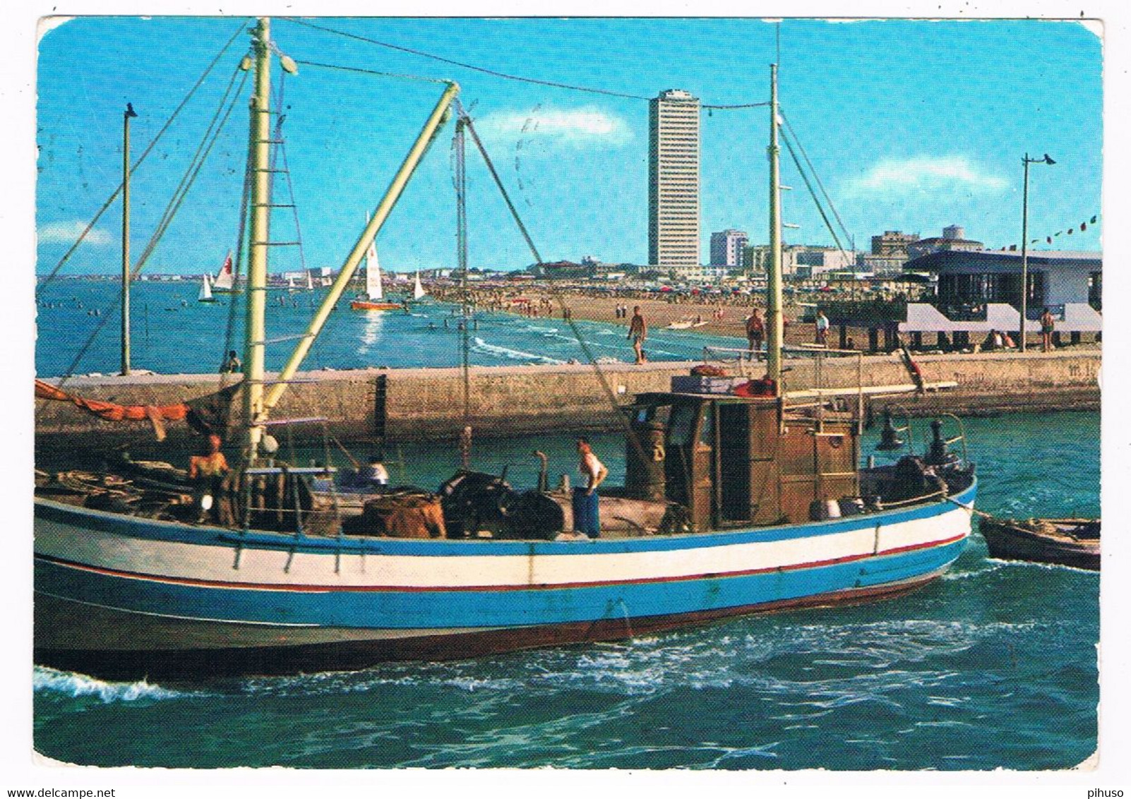 SCH-1536  CESENATICO With Fisher Boat - Pêche