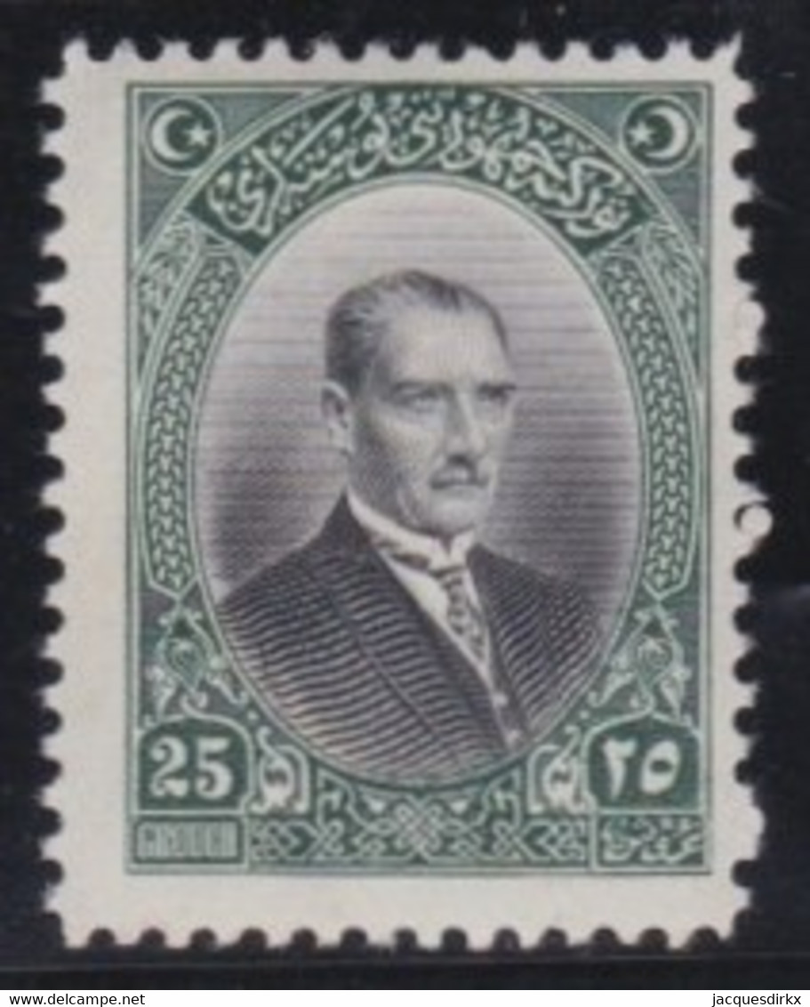 Turkey     .   Michel   853  (2 Scans)          .    *    .      Mint-hinged - 1920-21 Kleinasien