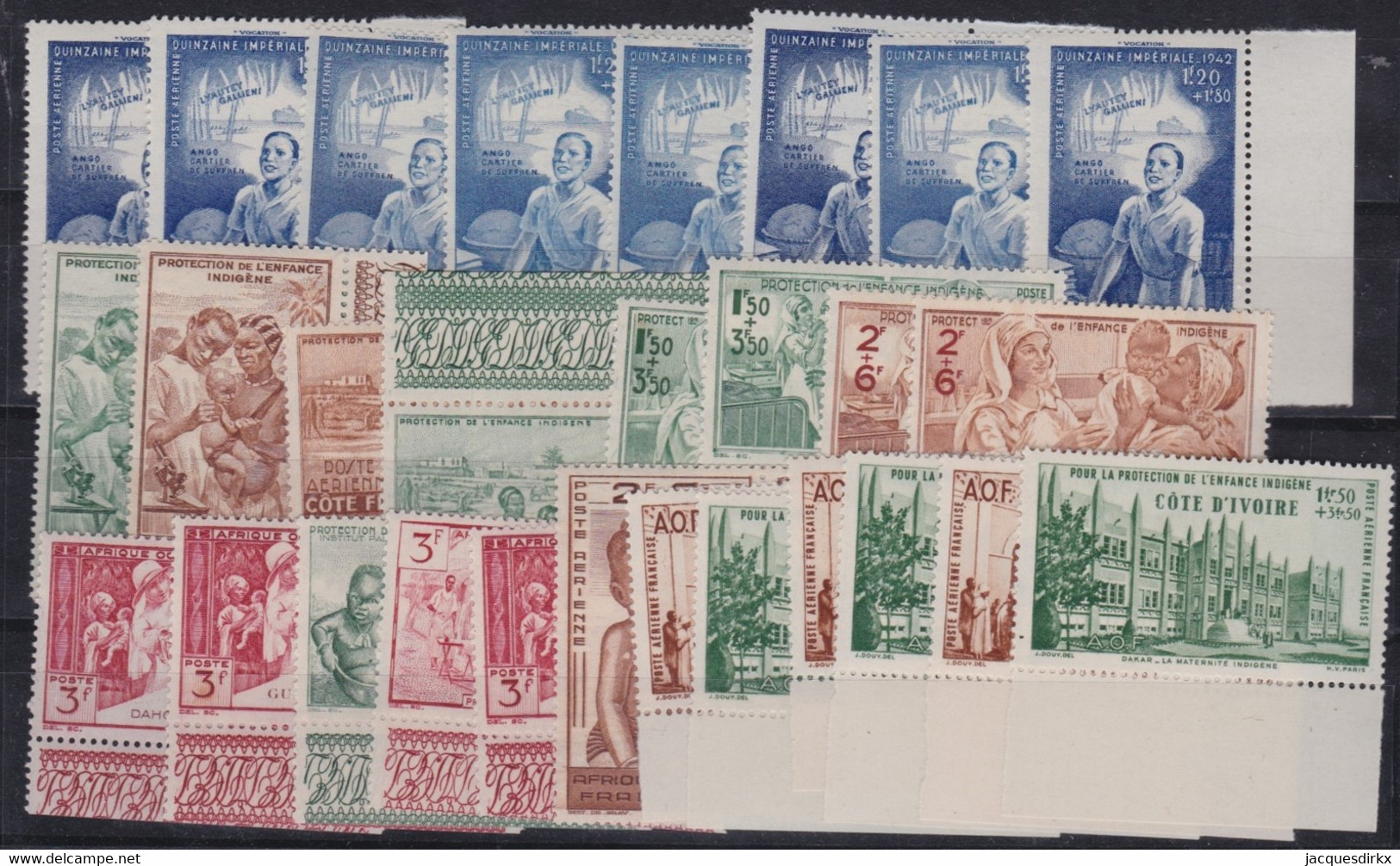 Cote D'Ivoire       .  Set Of Poststamps       .    **    .      MNH - Neufs