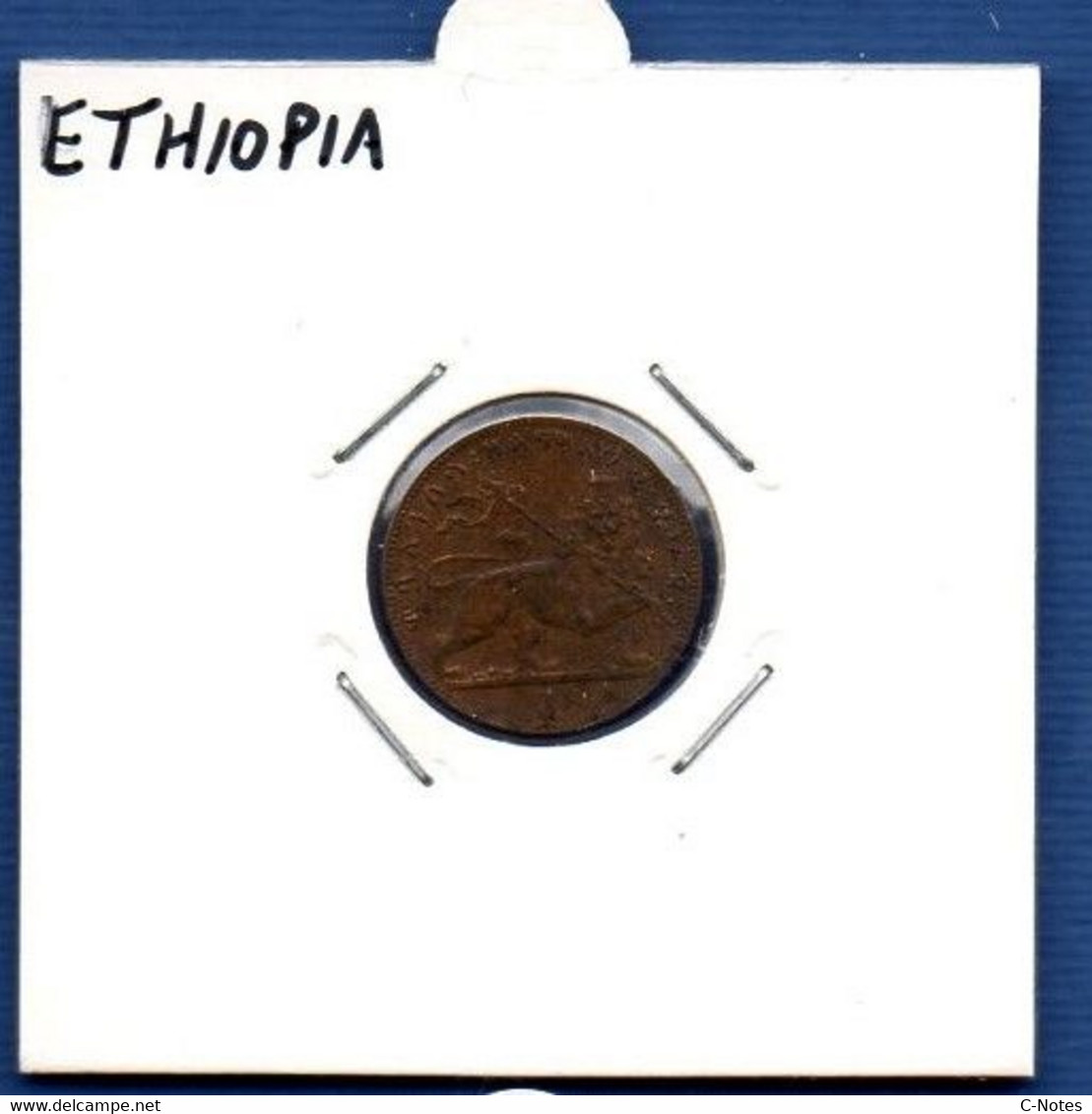ETHIOPIA - 1 Matona 1931 -  See Photos -  Km 27 - Ethiopia