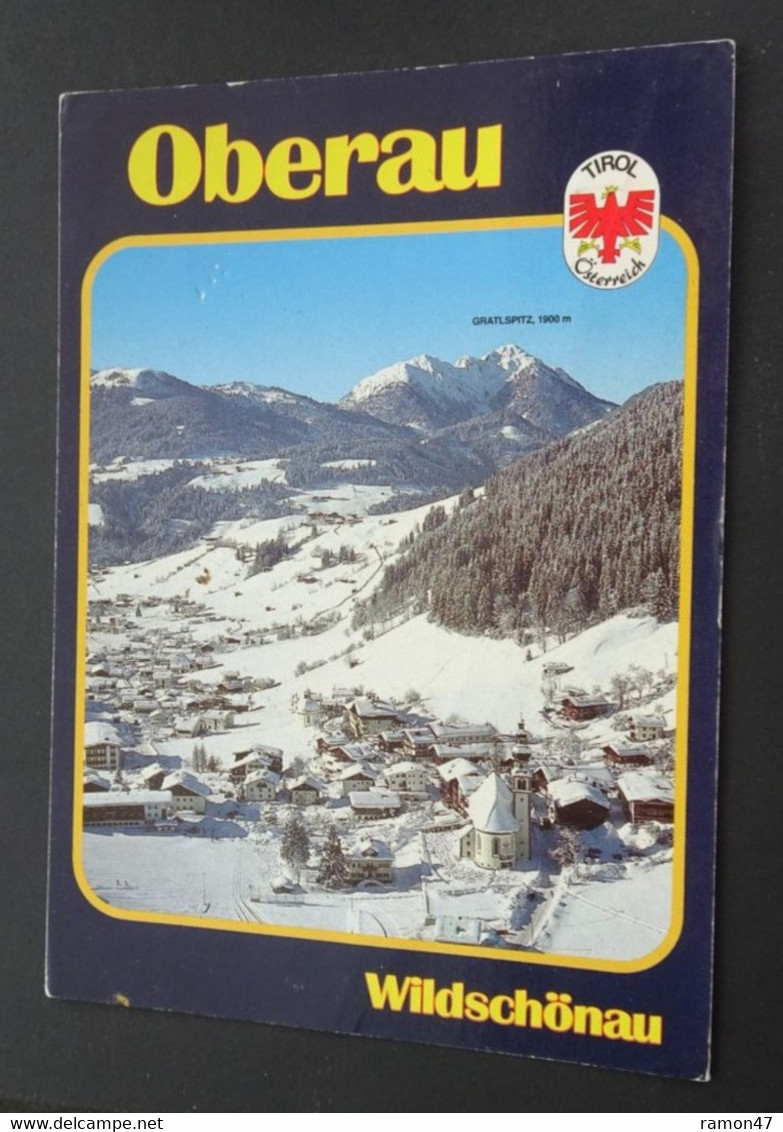 Oberau - Wildschönau - Winter- Und Sommererholungsort - Alpine Luftbild Innsbruck - # 74 910 A - Wildschönau