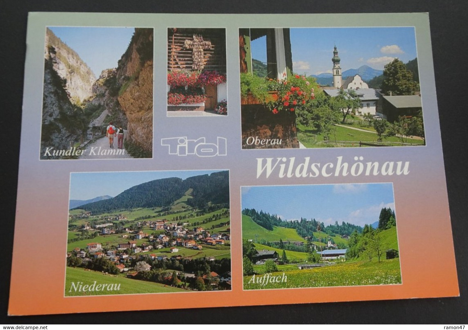 Wildschönau - Ausflugsparadies - Multiview - Tiroler Kunstverlag Chizzali, Rum - # 115 911 - Wildschönau