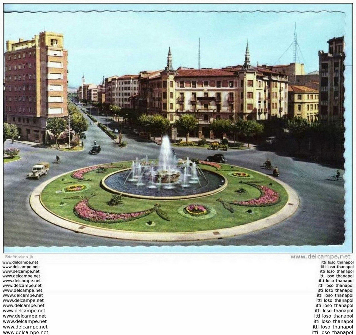 SPANIEN SPAIN ESPANA Ansichtskarte Postcard ** - Pamplona - Plaza Del Principe De Viana ... (4391 AK) - Navarra (Pamplona)