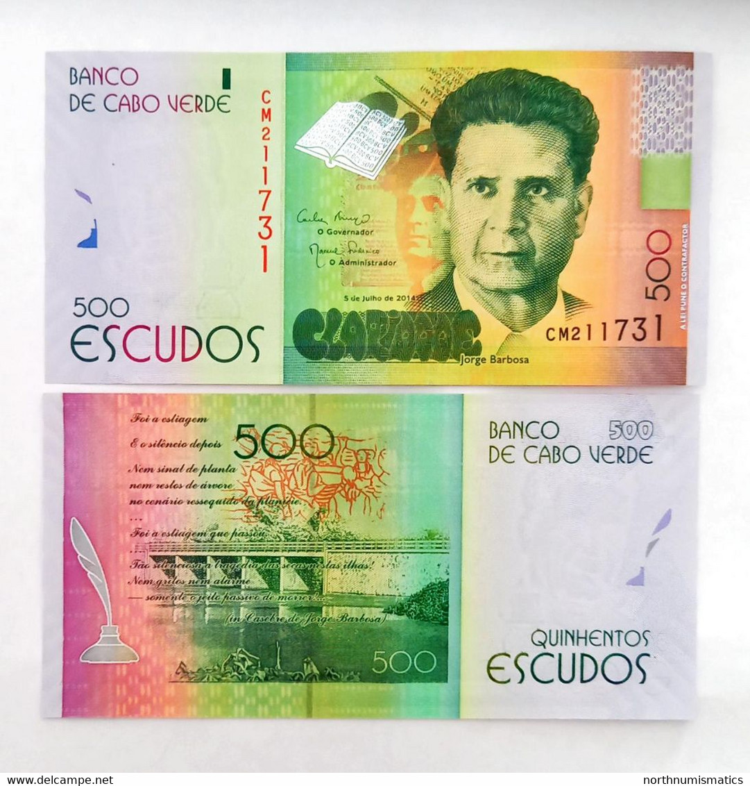 Cape Verde 500 Escudos 2014 Unc - Cape Verde