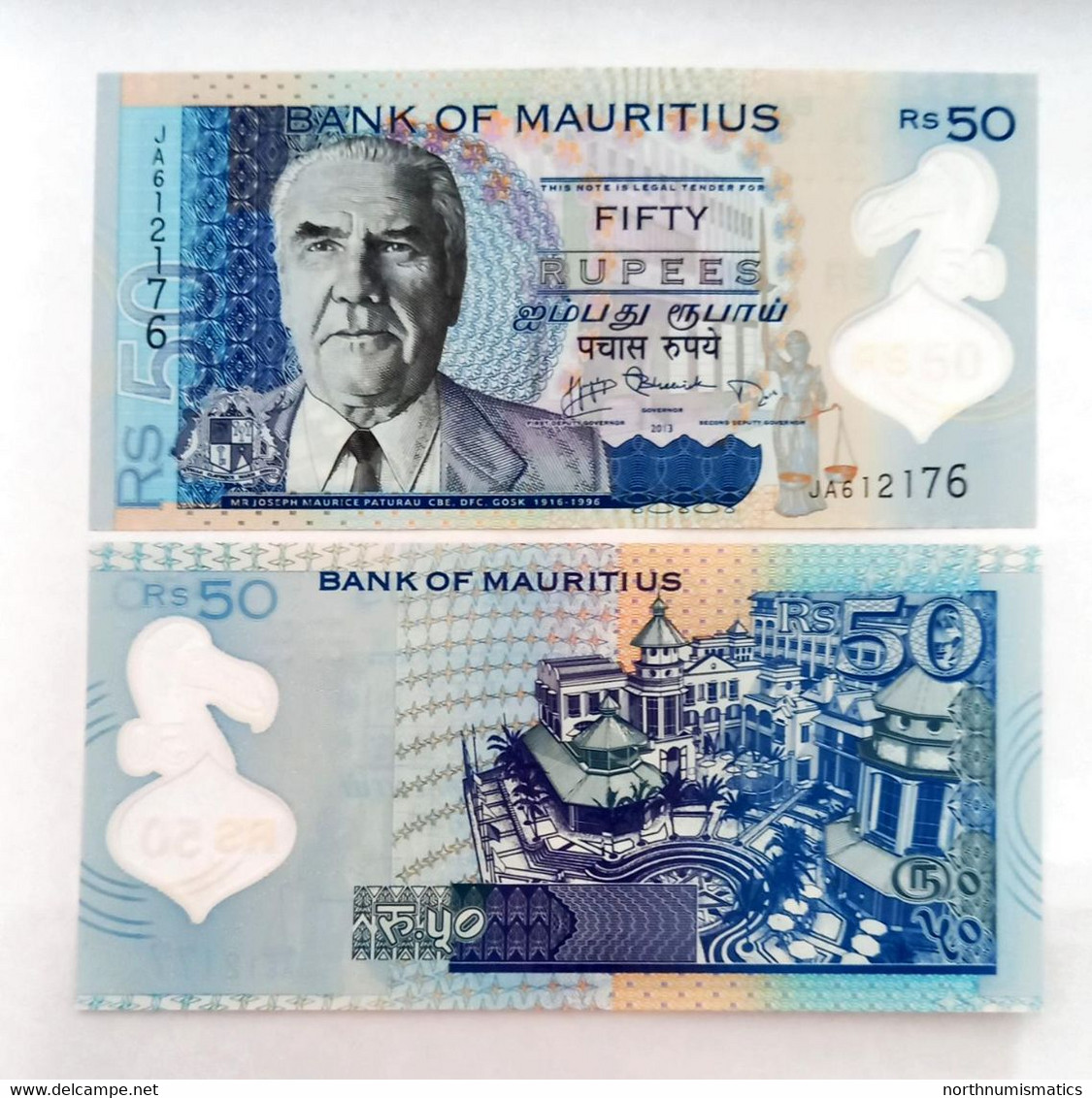 Mauritius 50 Rupees 2013 Unc - Mauritius