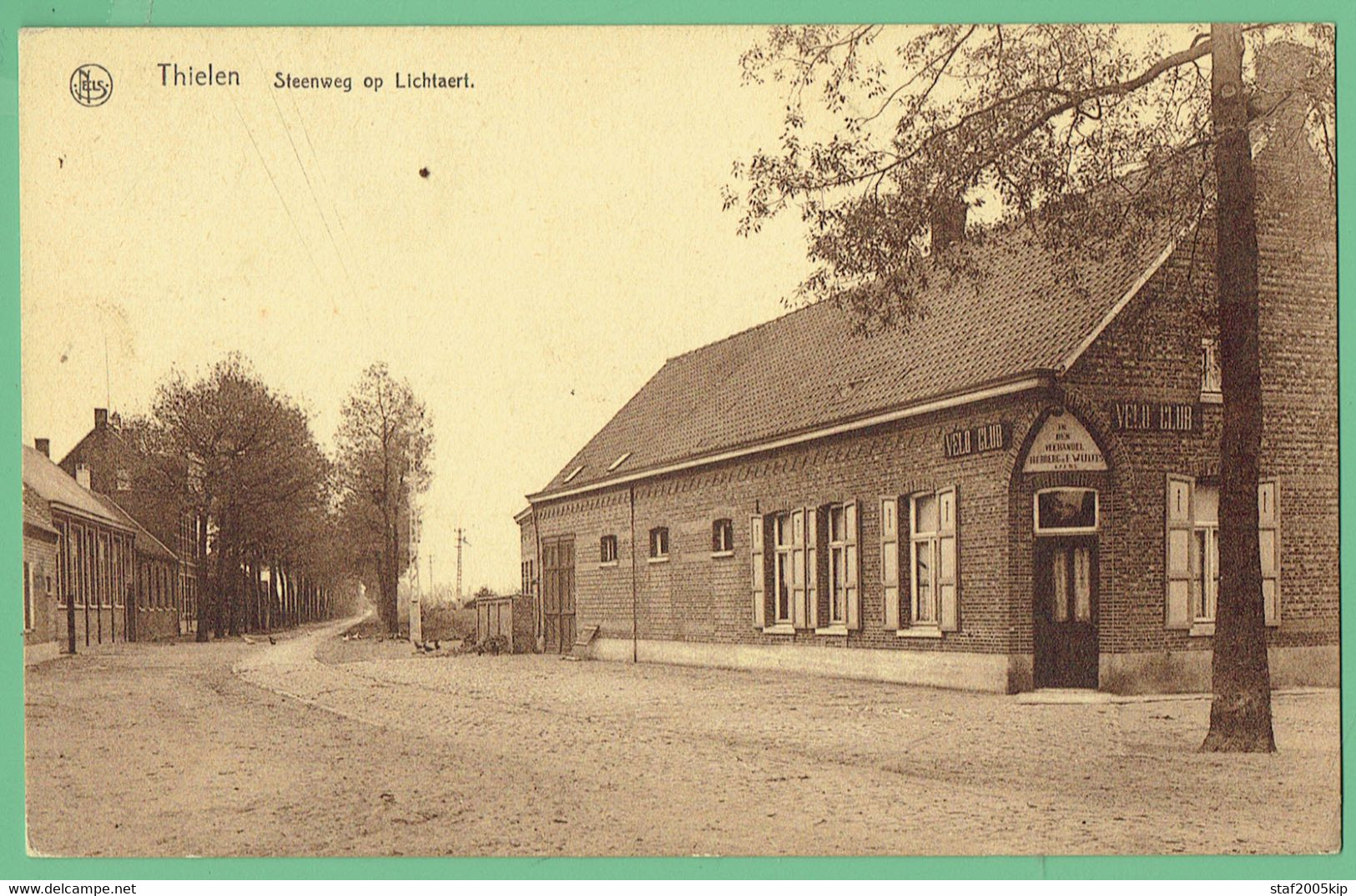 Kasterlee - Thielen - Tielen - Steenweg Op Lichtaert - 1943 - Kasterlee