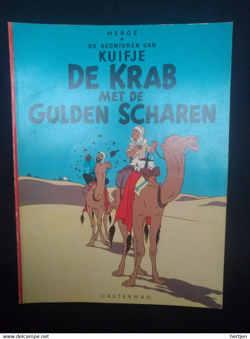 Kuifje 8 De Krab Met De Gulden Scharen - Hergé - Kuifje