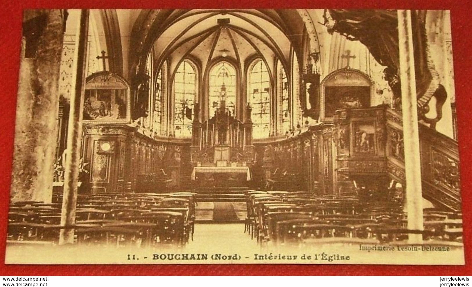 BOUCHAIN  -  Intérieur De L' Eglise - - Bouchain