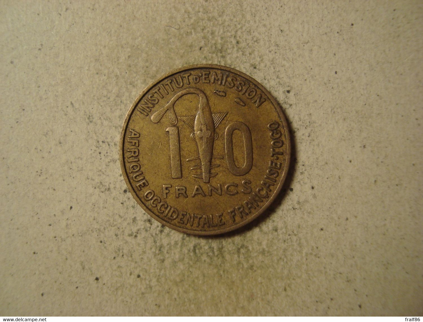 MONNAIE TOGO 10 FRANCS 1957 - Togo