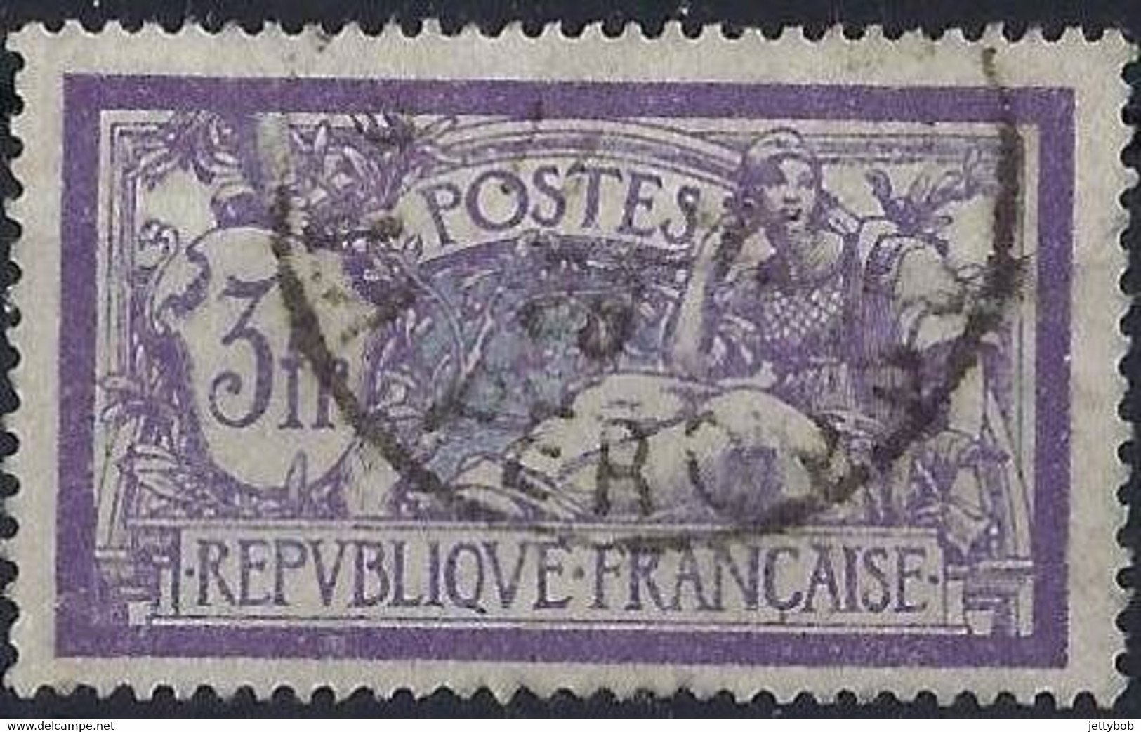 FRANCE 1925 "Merson" 3f. Used - Oblitérés