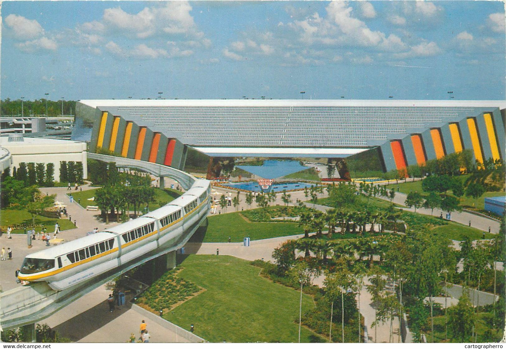 Postcard USA Orlando Fl Universe Of Energy Theme Park 1988 - Orlando