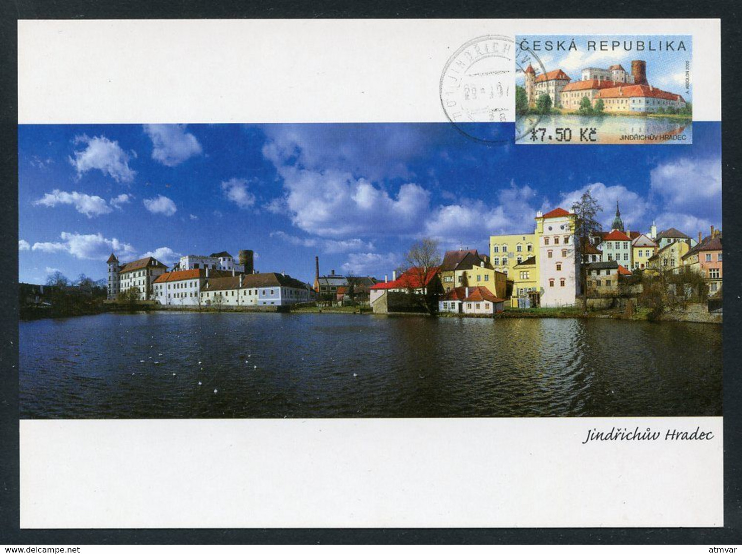 CZECH REPUBLIC (2005) - Carte Maximum Card ATM - Jindrichuv Castle / Jindrichuv Hradec / Chateau / Castillo - Other & Unclassified