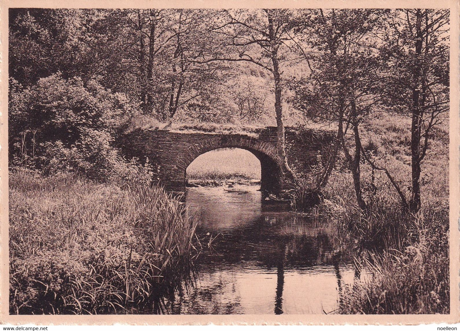 Houffalize - Le Pont Des Suhet Et Le Ruisseu Du Même Nom - Houffalize