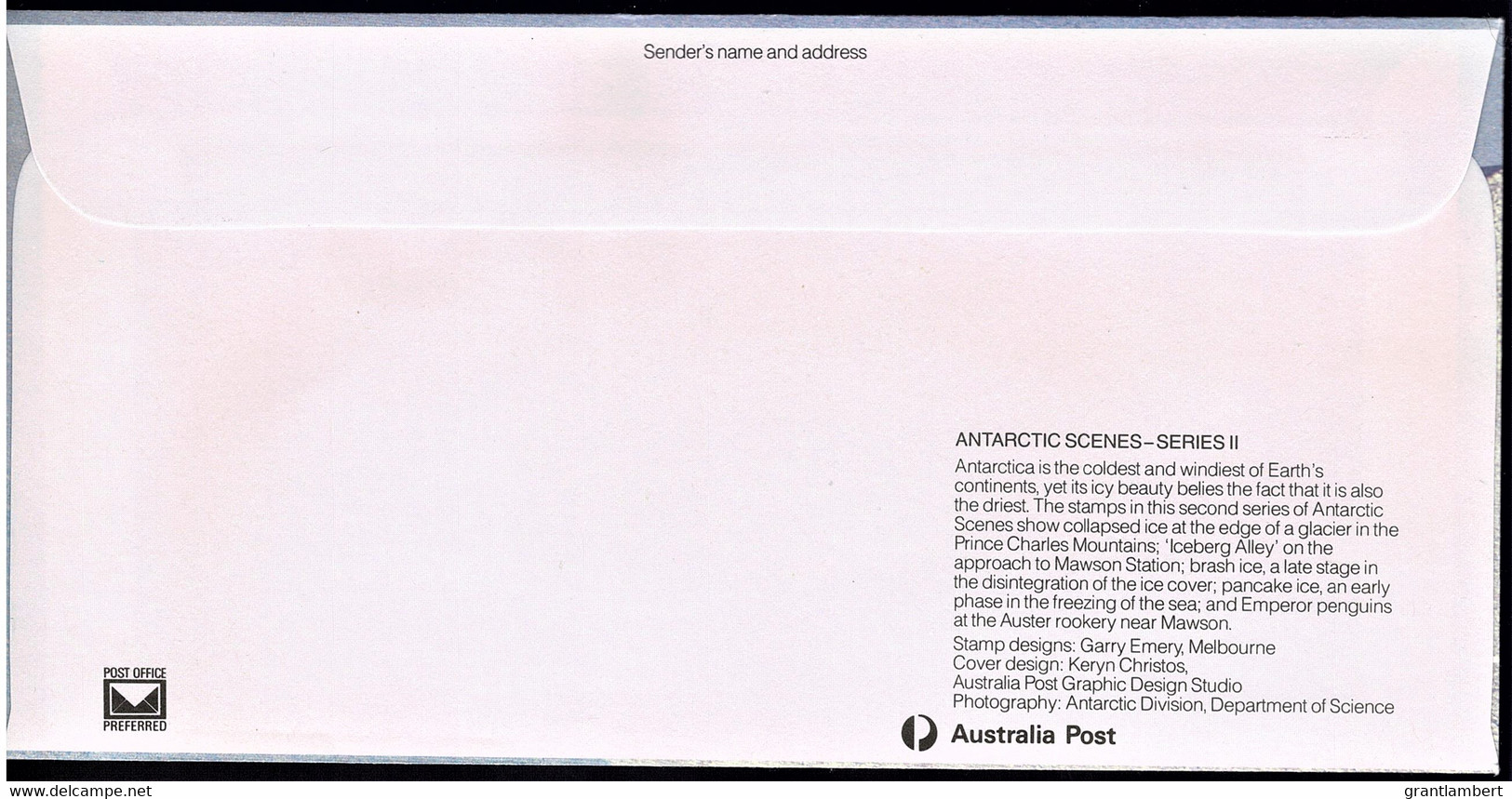 Australian Antarctic Territory 1985 Scenes Series II FDC - FDC