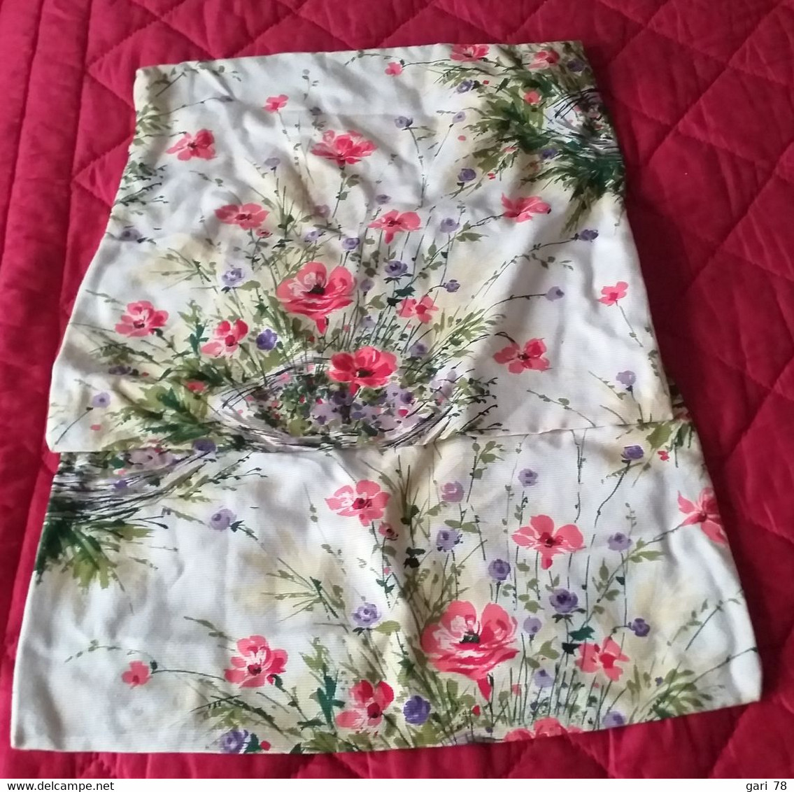 Dessus De Lit Vintage Pour Lit 120 Ou 140, Bouquets De Fleurs - Draps/Couvre-lits