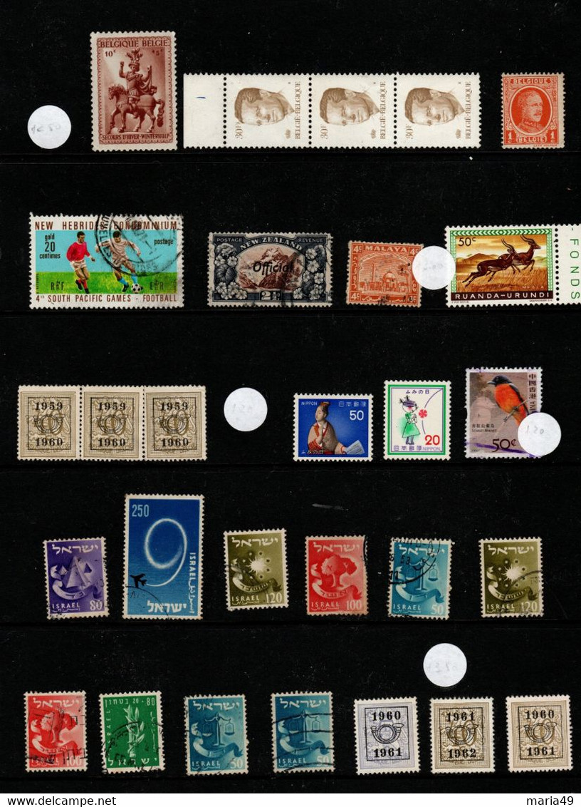 World Small Lot Used Stamps Lot 32 - Vrac (max 999 Timbres)