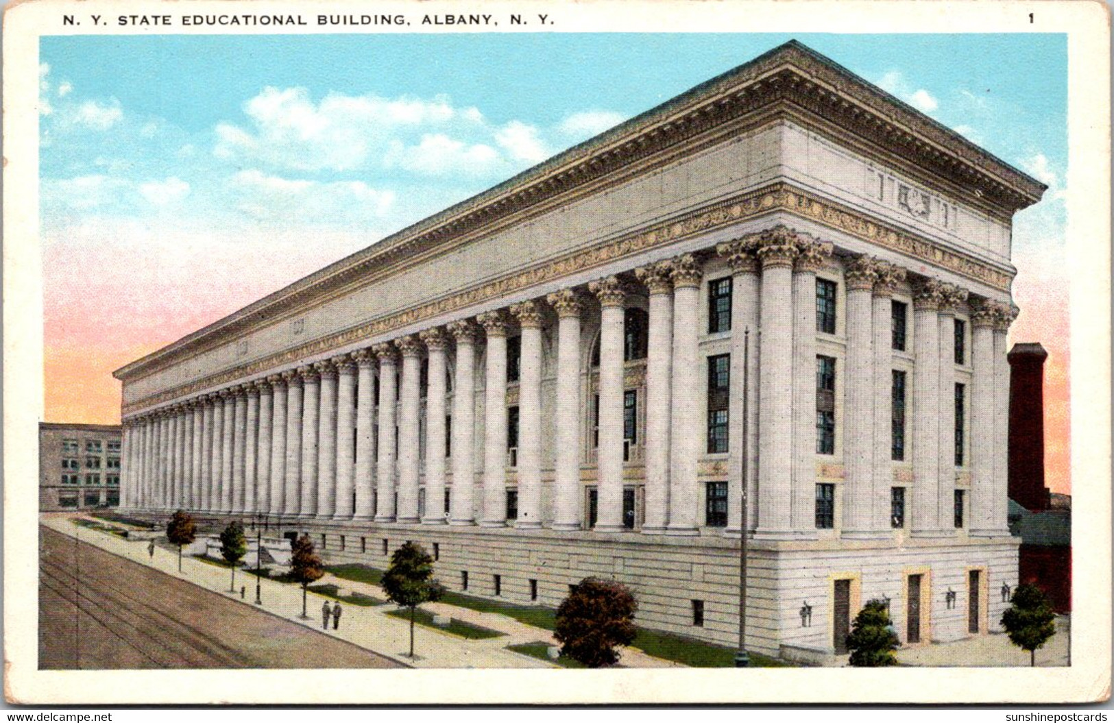 New York Albany New York State Educational Building 1924 - Albany