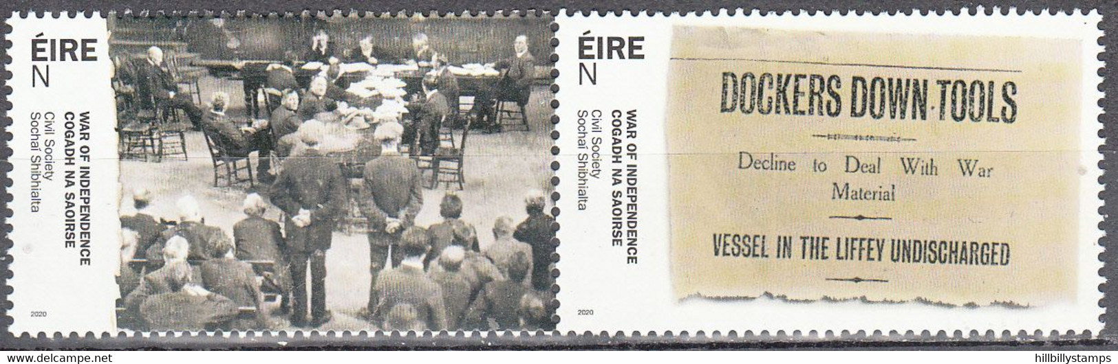 IRELAND  SCOTT NO 2288-89  MNH  YEAR  2020 - Unused Stamps