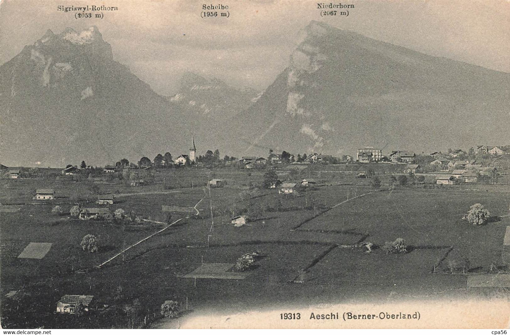 19313 AESCHI ( BERNER OBERLAND ) Wehrli A.G. - Aeschi Bei Spiez