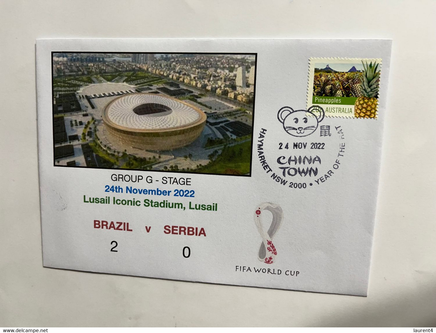 (3 M 14A) FIFA World Cup Qatar 2022 - Brazil V Serbia (24-11-2022) - 2022 – Qatar
