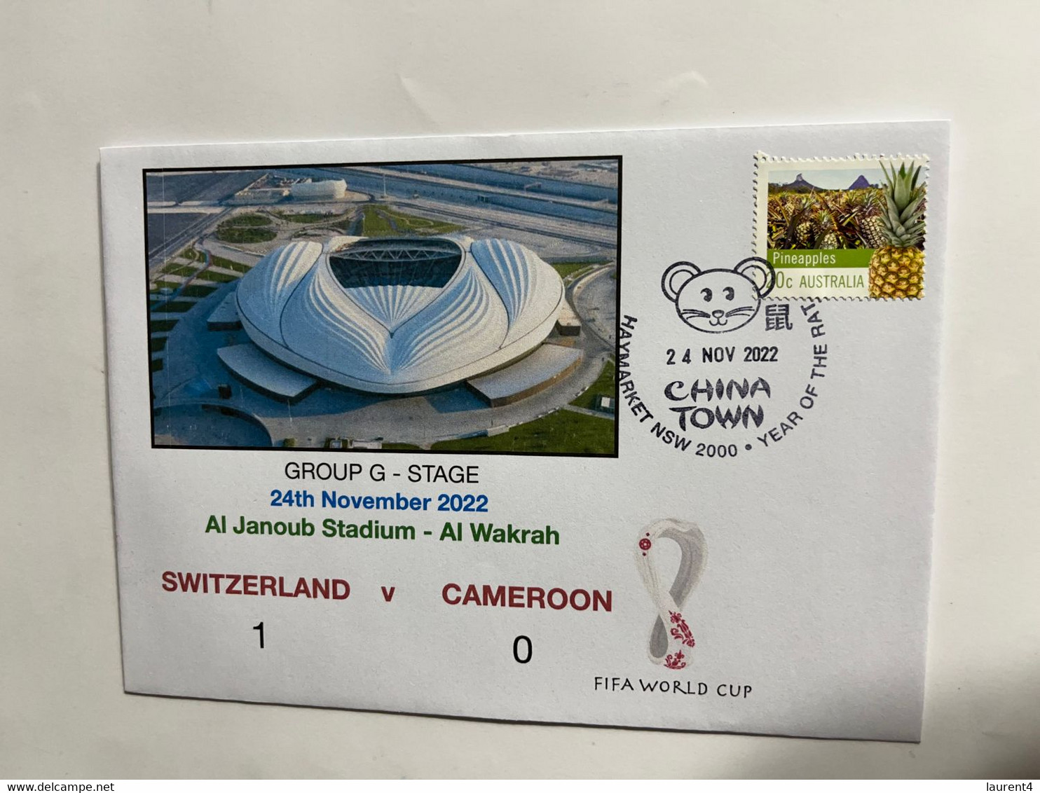 (3 M 14A) FIFA World Cup Qatar 2022 - Switzerland V Cameroon (24-11-2022) - 2022 – Qatar