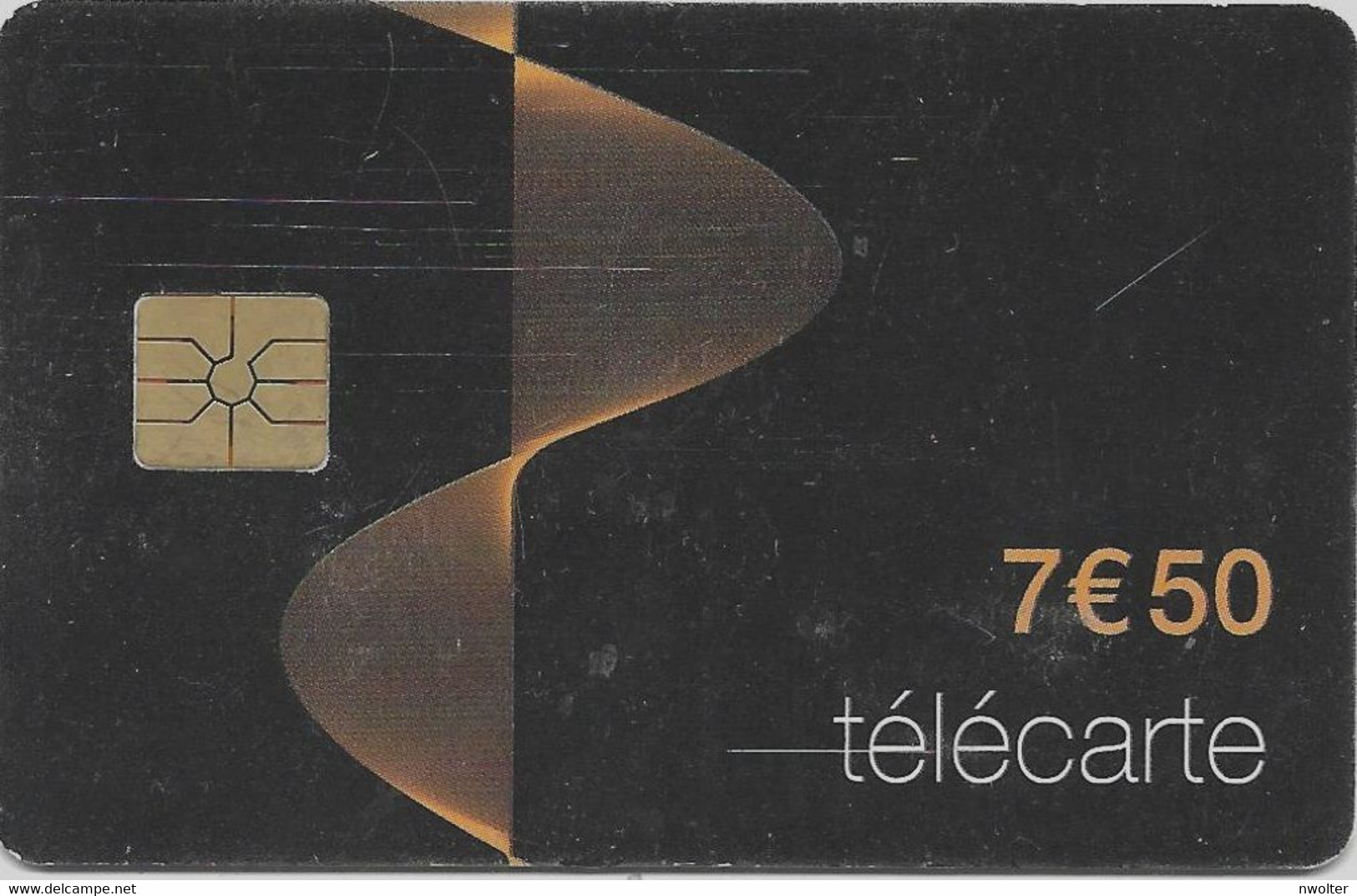 @+ Télécarte Torsades - 7,50€ - GEM1 - 31/08/2012 - Ref : CC-FT6E - 2010