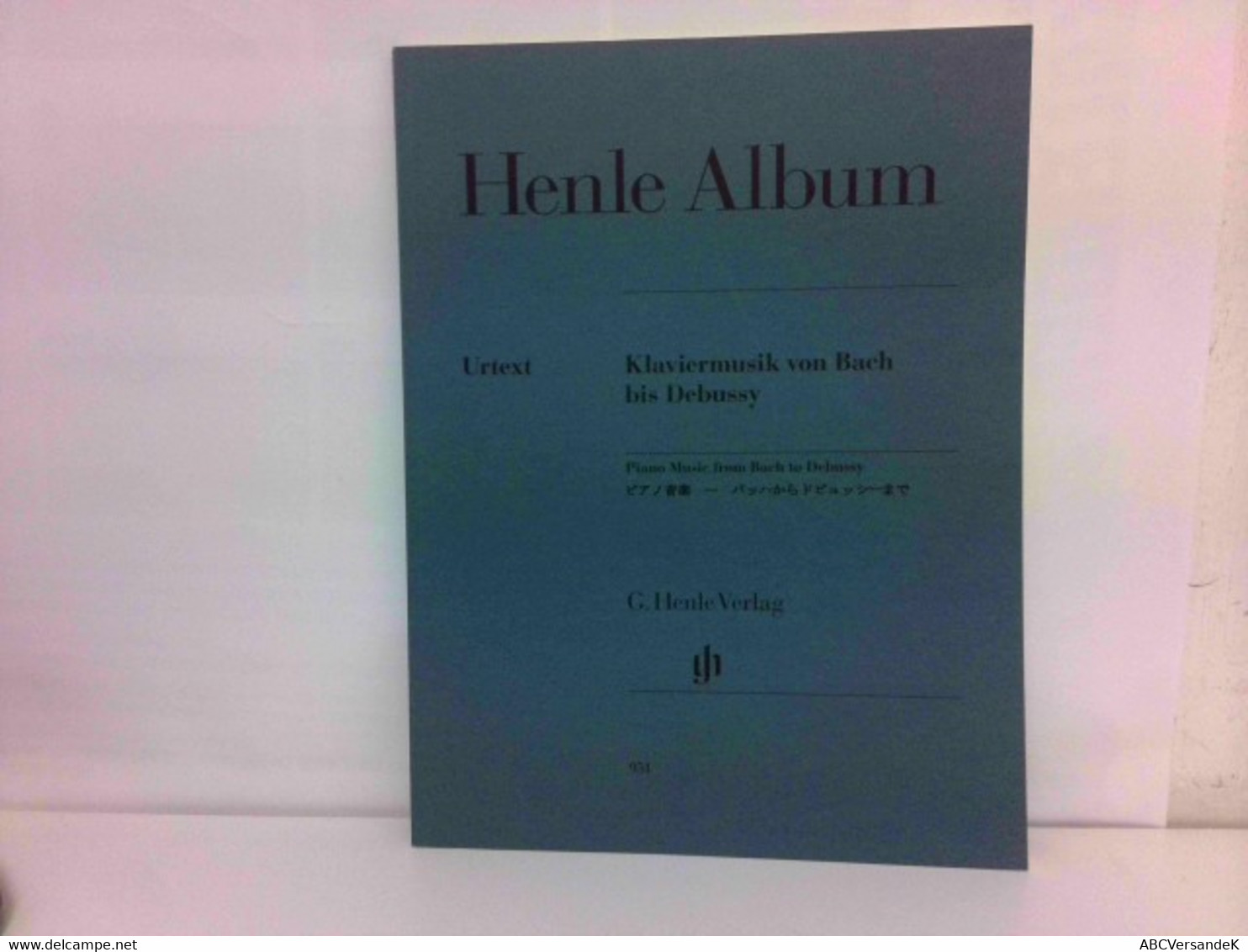 Henle Album. Klaviermusik Von Bach Bis Debussy - Piano Music From Bach To Debussy. Urtext. Gh 951 - Musique