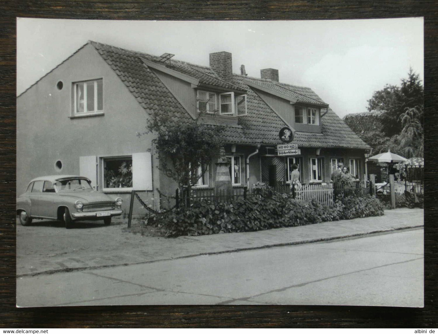 Foto-AK Darß - ZINGST - HO-Gaststätte "Fischerklause" - 1965 - Zingst