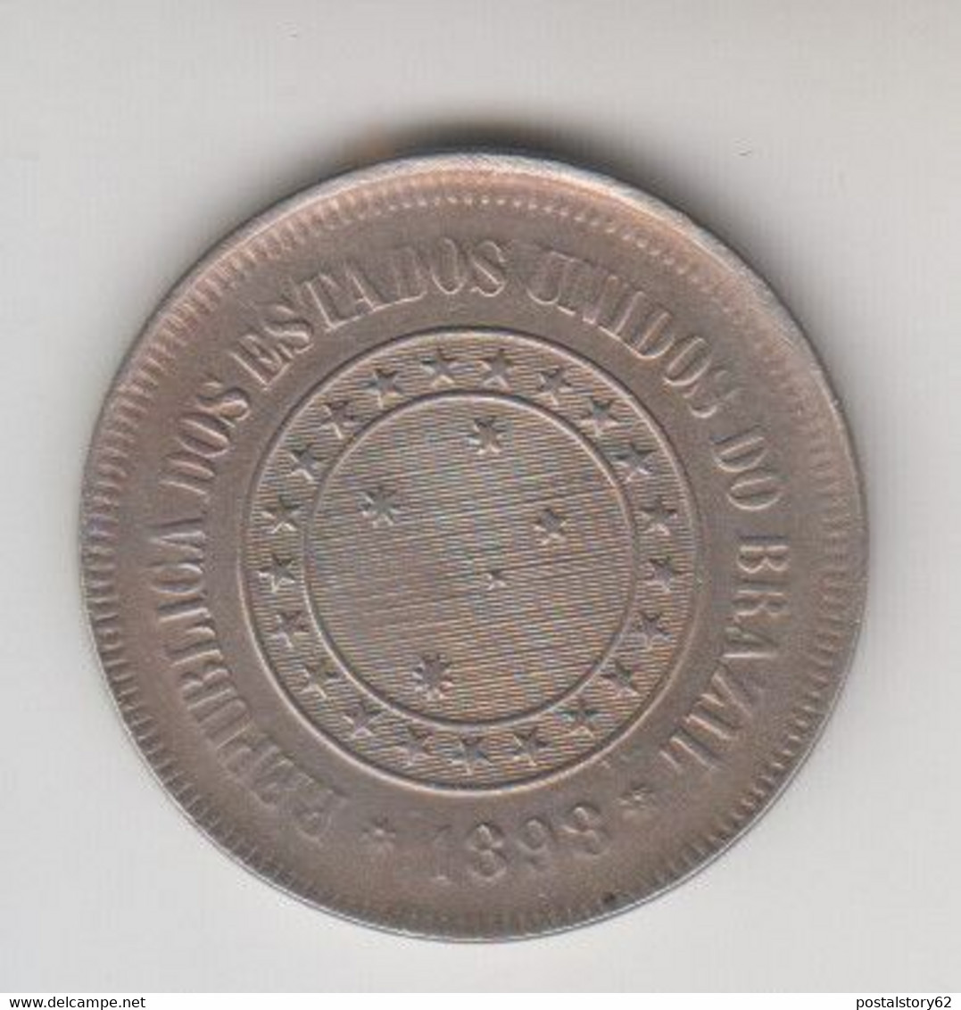Brazil, Brasile - Republic 1889 / 1942  Moneta Da 100 Reis 1898  Copper/ Nickel  Spl/Fdc - Brésil