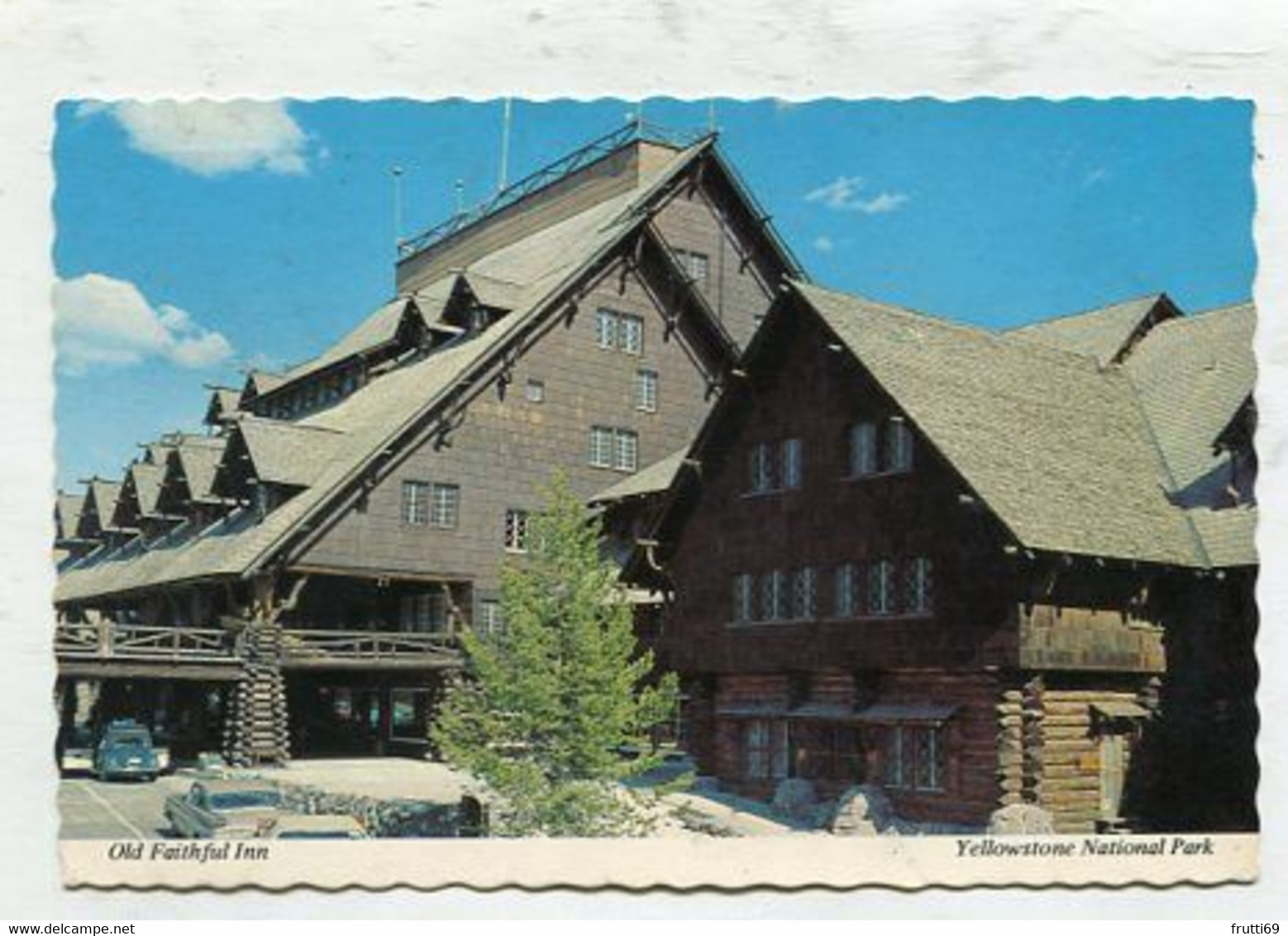 AK 094931 USA -Wyoming - Yellowstone National Park -Old Faithful Inn - Yellowstone