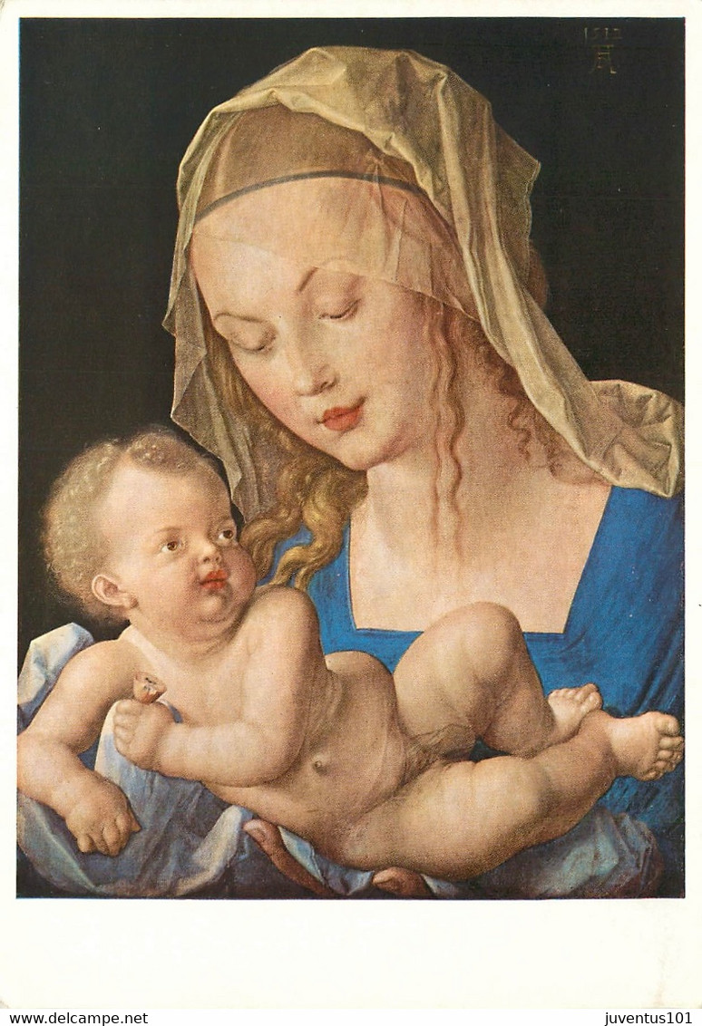 CPSM Wien-Museum-Albrecht Dürer-The Madonna     L1907 - Museums