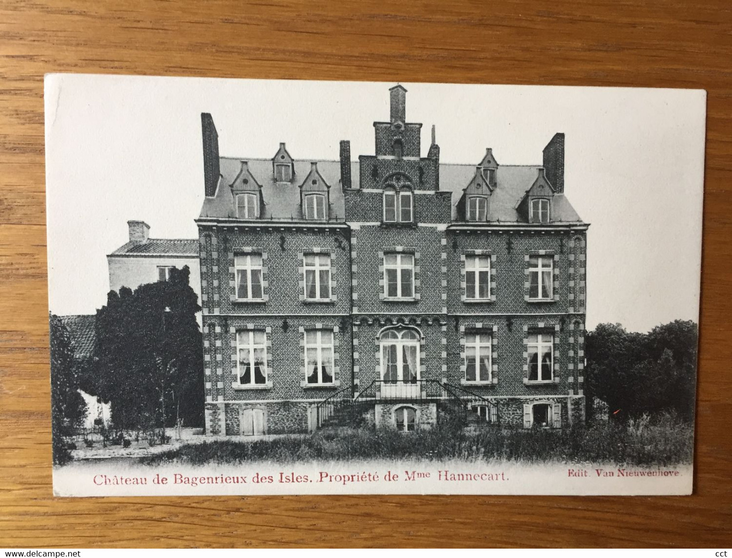 Deux-Acren  Lessines  Château De Bagenrieux Des Isles Propriété De Mme Hannecart   KASTEEL  CHATEAU - Lessines