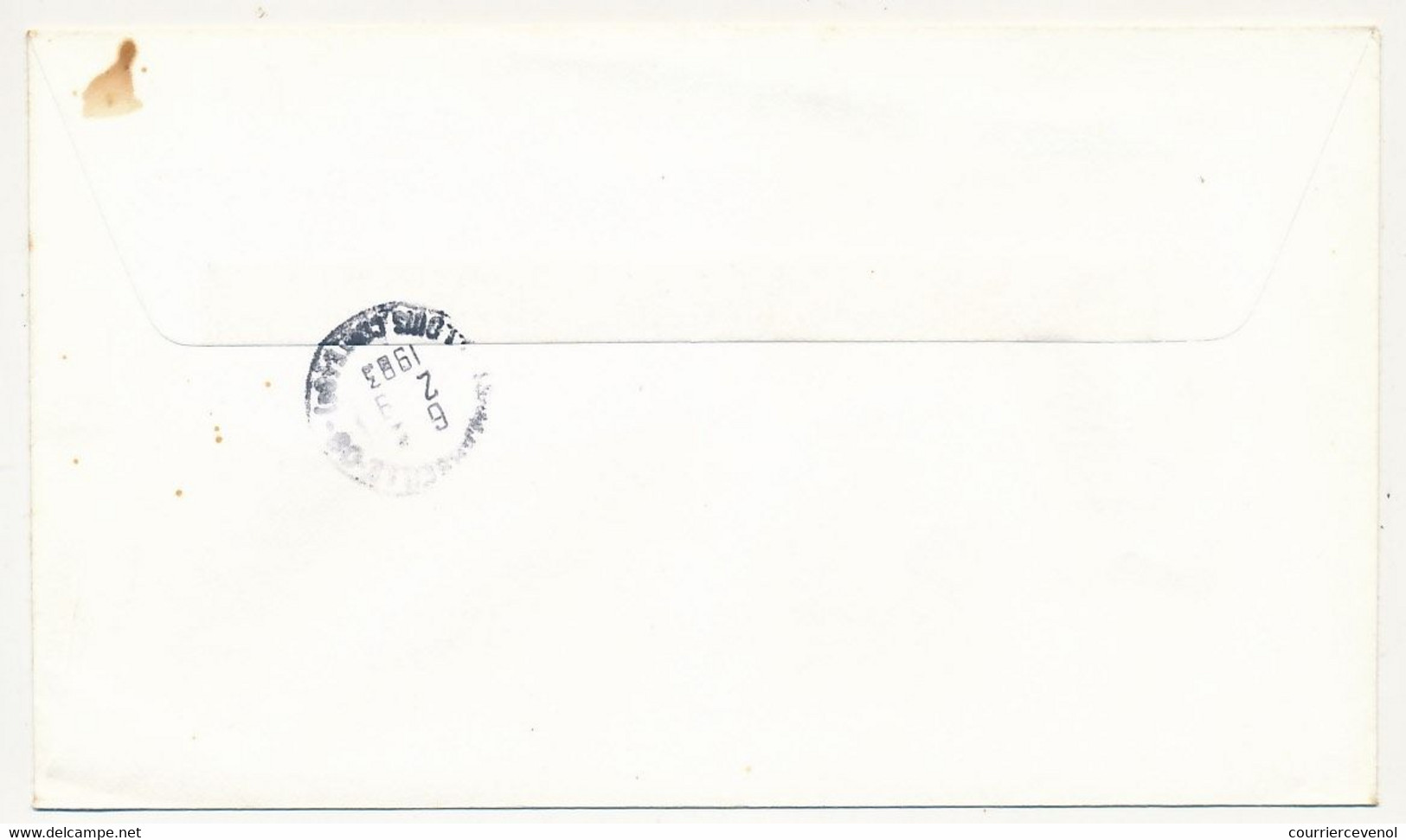 TAAF - Env. Recommandée Affr 5,00f X3 Lady Franklin - Obl Premier Jour St Martin De Vivies - 4 Aout 1983 - Storia Postale