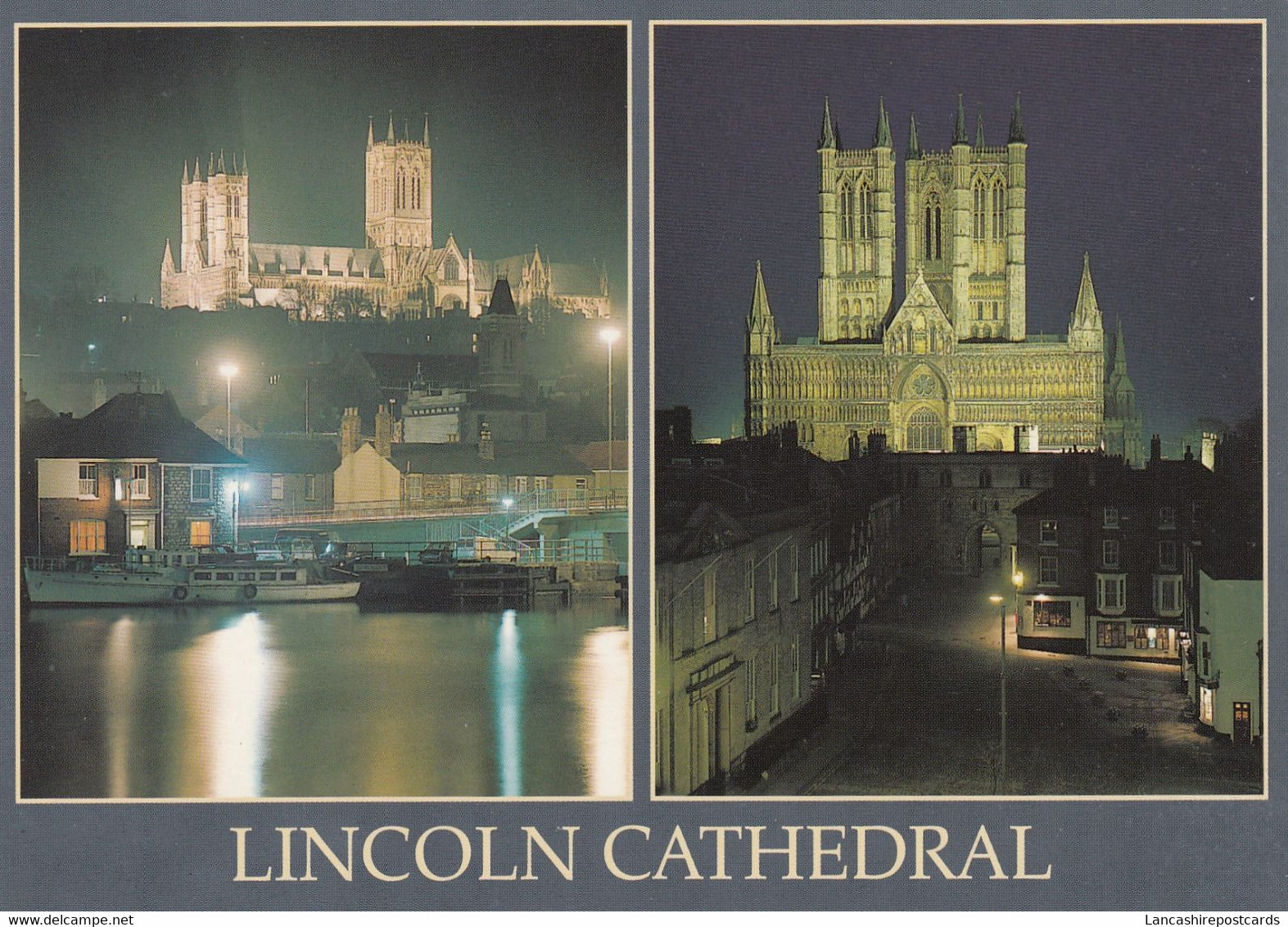 Postcard Lincoln Cathedral My Ref B26008 - Lincoln