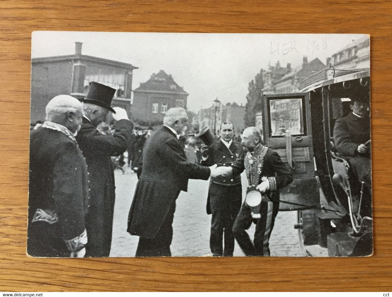 Lier Bezoek Van Den Heer Gouverneur Graaf De Baillet-Latour 14 Juni 1909  N° 1 Verwelkoming - Lier