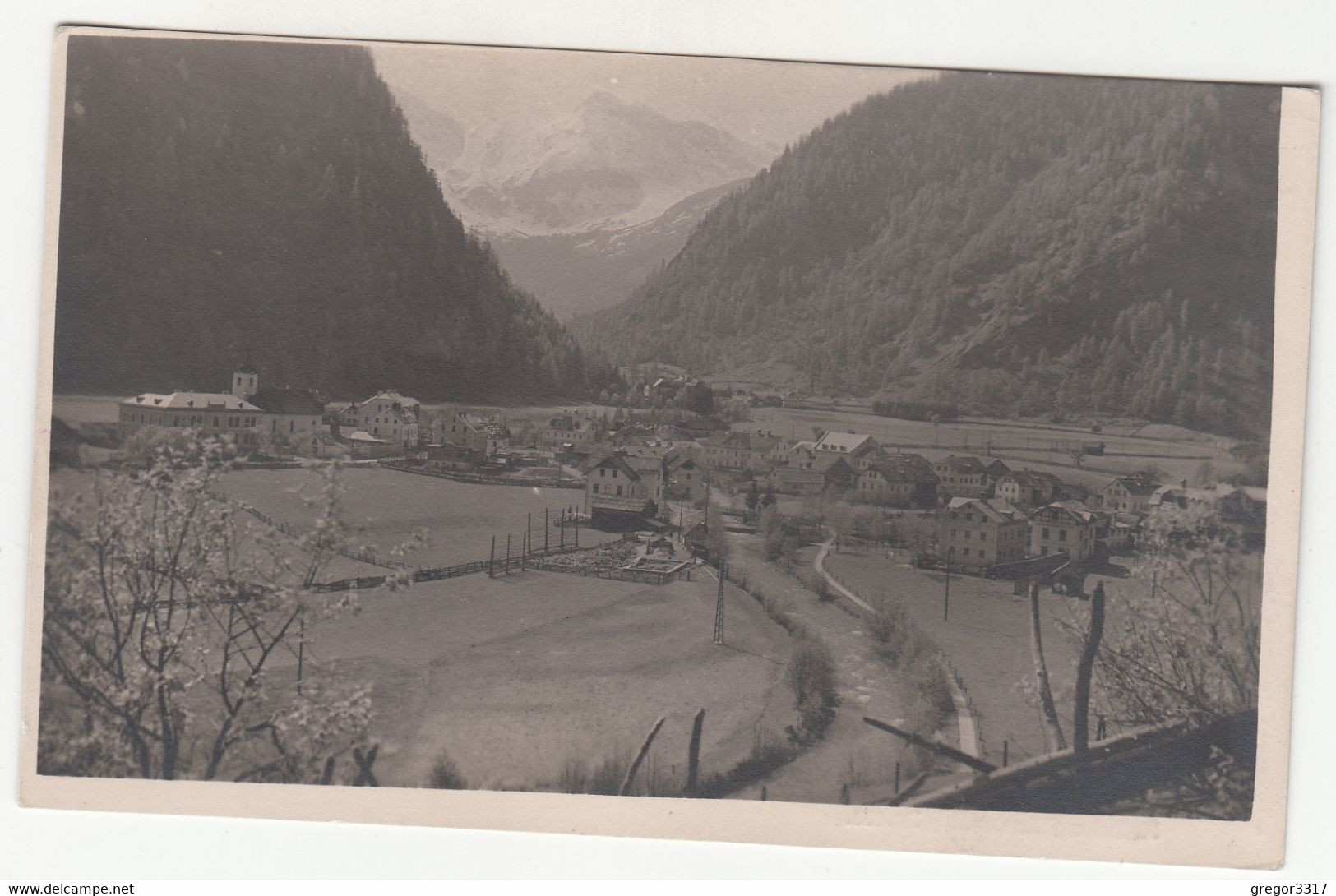 C560) MALLNITZ 1927 Den Fluss Entlang Richtung Häuser ALT - Mallnitz